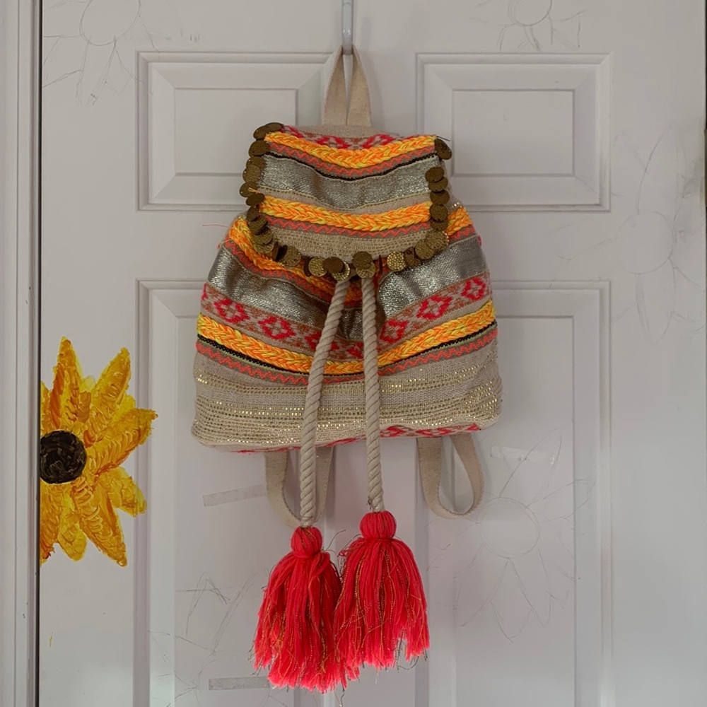 NWOT Boho Backpack